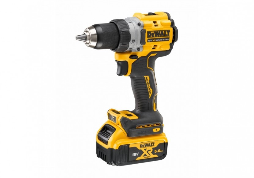 Perceuse visseuse Compacte XR 18V 5Ah Li-Ion Brushless - DCD800P2T-QW - Dewalt