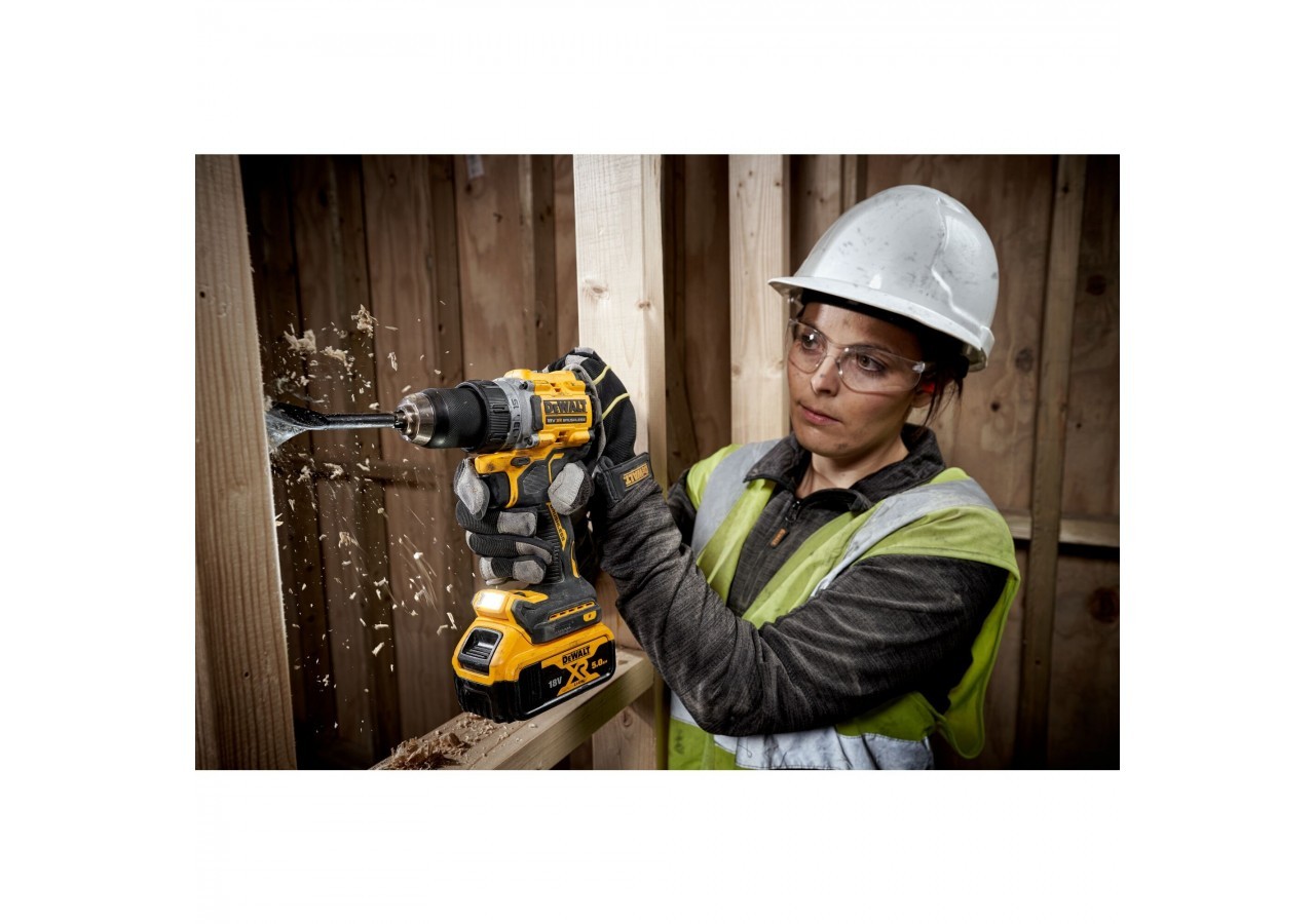 Perceuse visseuse Compacte XR 18V 5Ah Li-Ion Brushless - DCD800P2T-QW - Dewalt