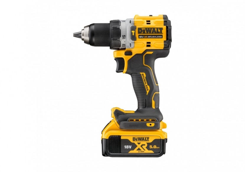 Perceuse visseuse percussion Compacte XR 18V 5Ah Li-Ion Brushless - DCD805P2T-QW - Dewalt