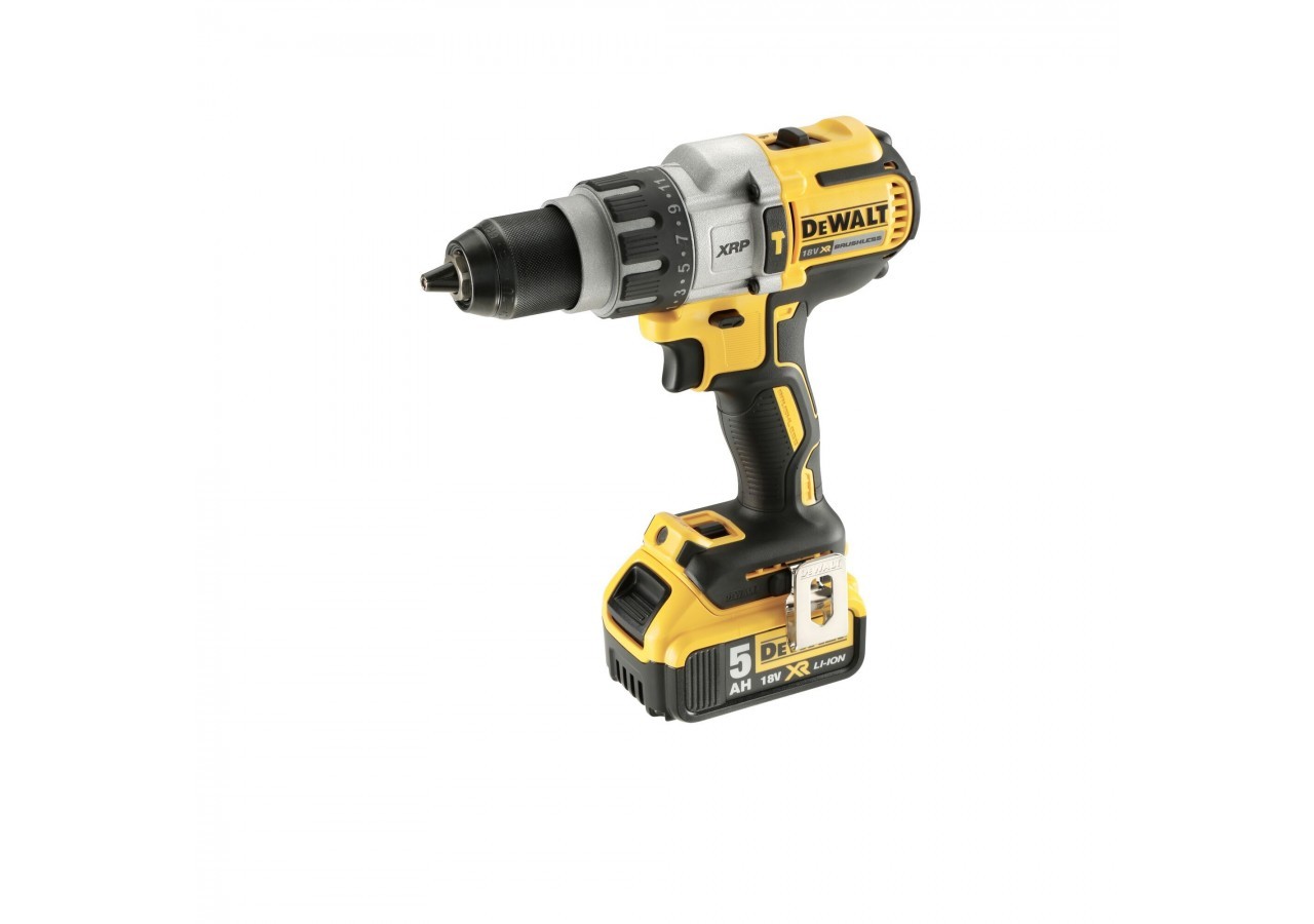 Perceuse visseuse percussion Premium XRP 18V 5Ah Li-Ion Brushless - DCD996P2-QW - Dewalt
