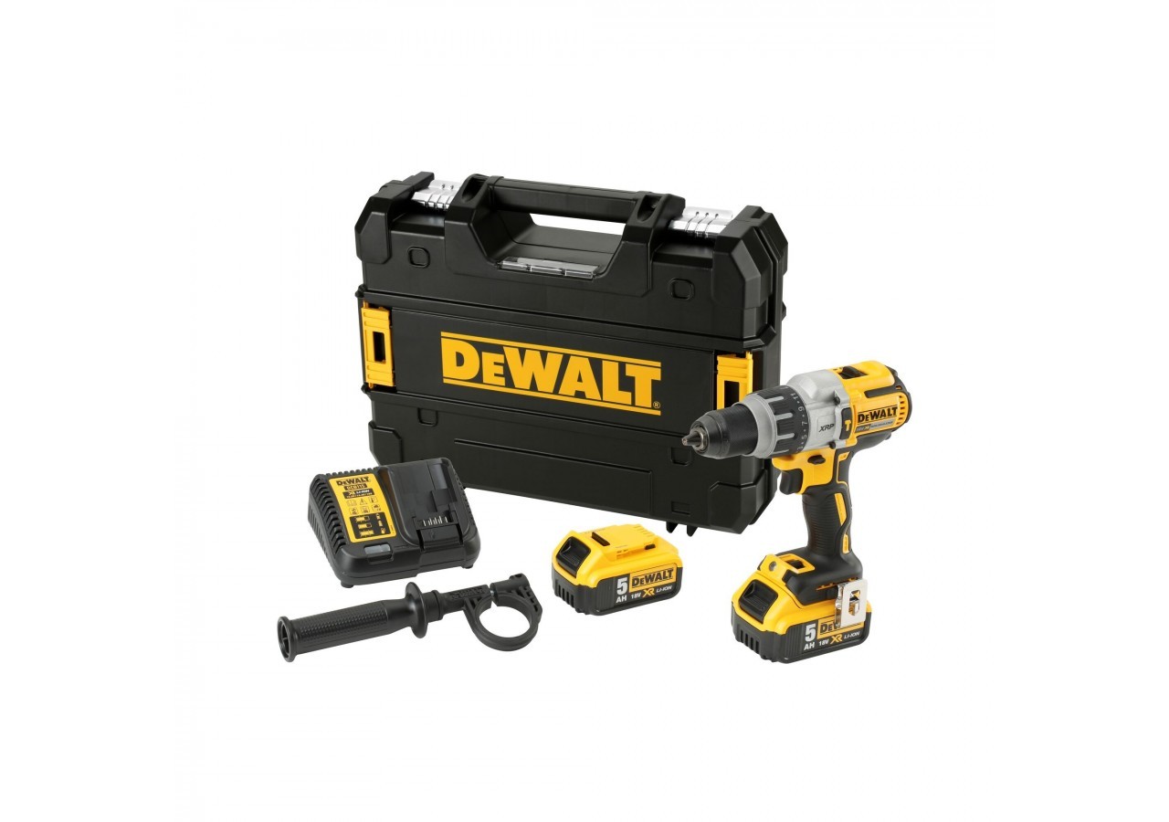 Perceuse visseuse percussion Premium XRP 18V 5Ah Li-Ion Brushless - DCD996P2-QW - Dewalt