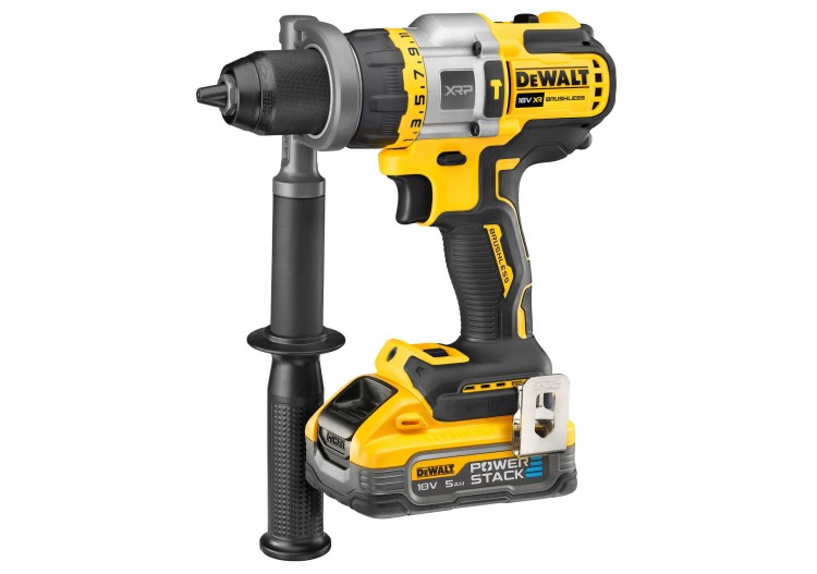Perceuse visseuse percussion Premium XRP 18V ADVANTAGE 5Ah Li-Ion Brushless - POWERSTACK - DCD999H2T-QW - Dewalt