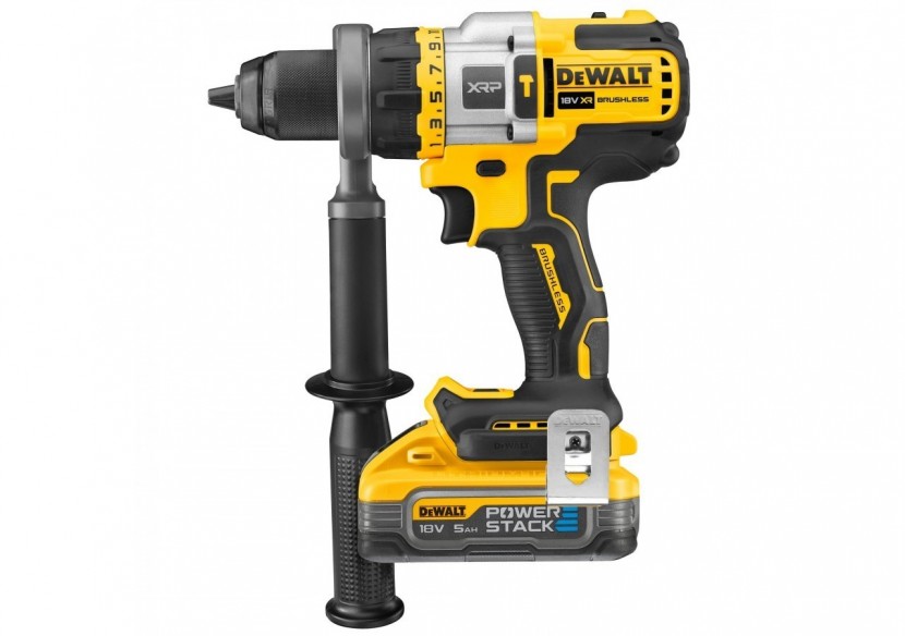 Perceuse visseuse percussion Premium XRP 18V ADVANTAGE 5Ah Li-Ion Brushless - POWERSTACK - DCD999H2T-QW - Dewalt