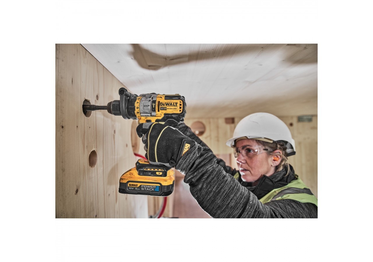 Perceuse visseuse percussion Premium XRP 18V ADVANTAGE 5Ah Li-Ion Brushless - POWERSTACK - DCD999H2T-QW - Dewalt