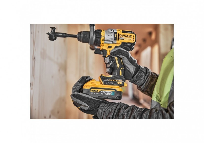 Perceuse visseuse percussion Premium XRP 18V ADVANTAGE 5Ah Li-Ion Brushless - POWERSTACK - DCD999H2T-QW - Dewalt