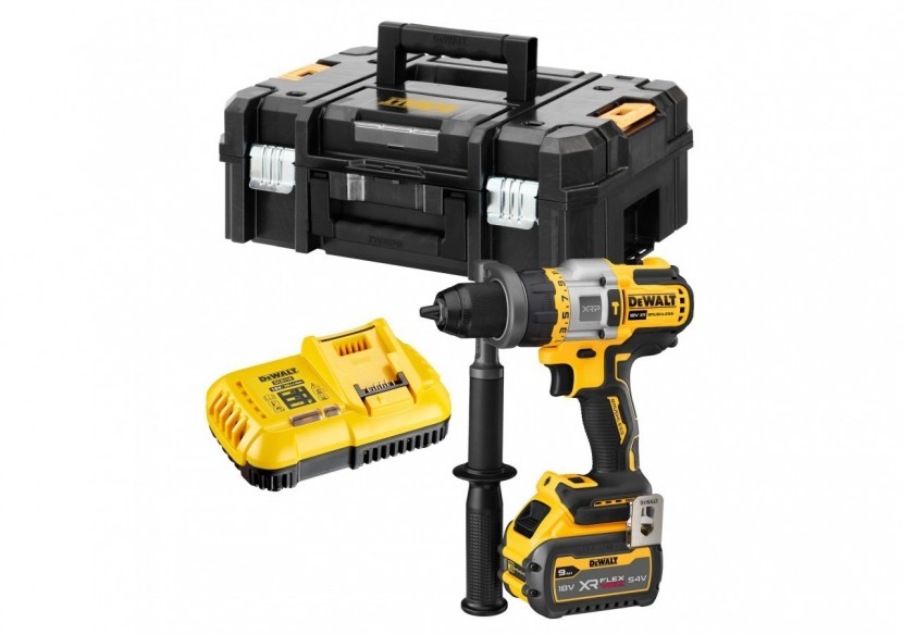 Perceuse visseuse percussion Premium XRP 18V ADVANTAGE 9Ah Li-Ion Brushless - DCD999X1-QW - Dewalt