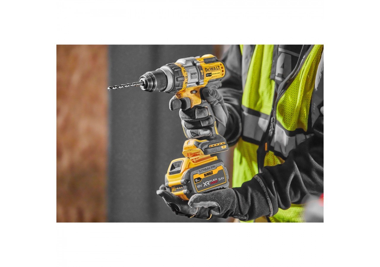 Perceuse visseuse percussion Premium XRP 18V ADVANTAGE 6Ah Li-Ion Brushless - DCD999T1-QW - Dewalt