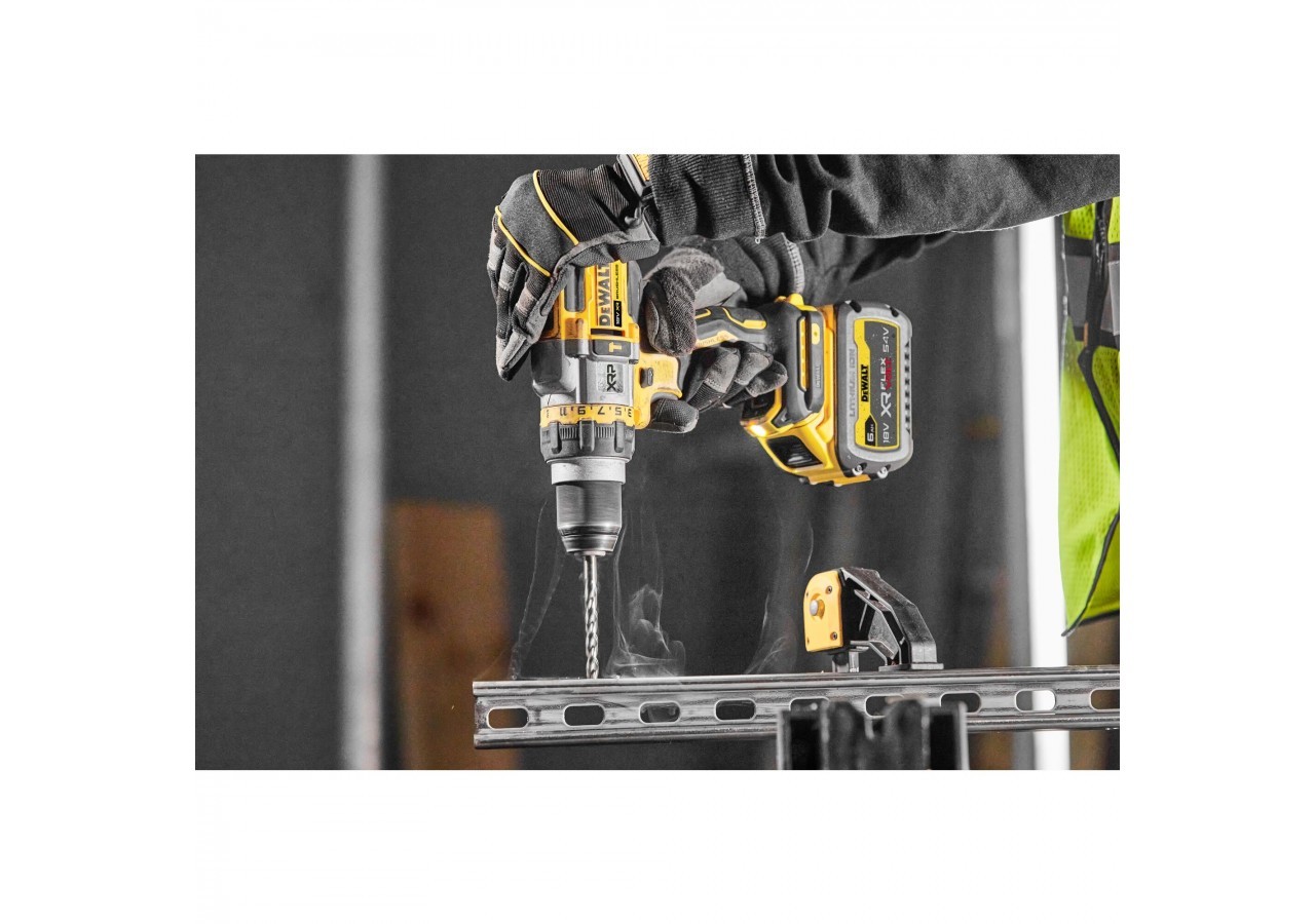 Perceuse visseuse percussion Premium XRP 18V ADVANTAGE 6Ah Li-Ion Brushless - DCD999T1-QW - Dewalt
