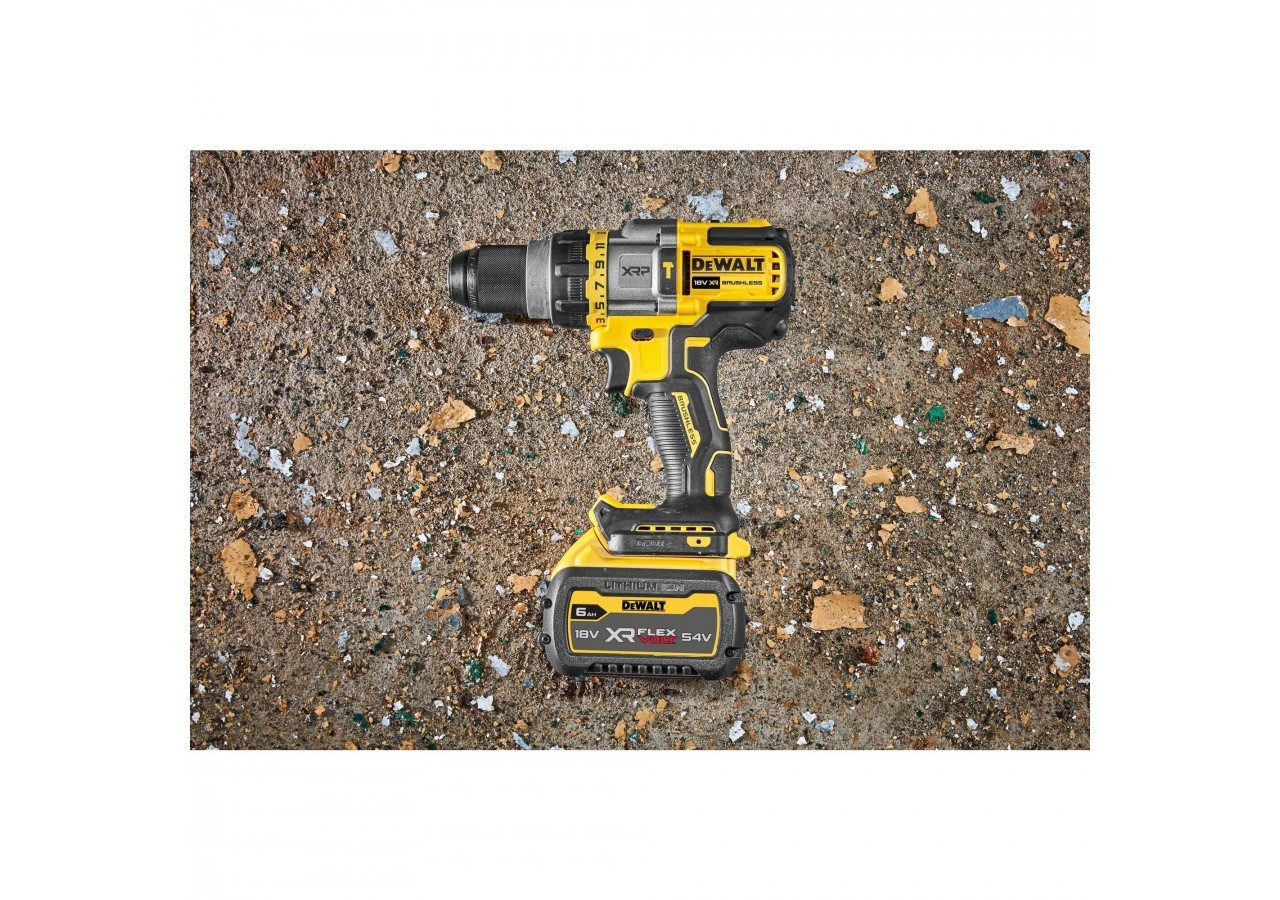 Perceuse visseuse percussion Premium XRP 18V ADVANTAGE 6Ah Li-Ion Brushless - DCD999T1-QW - Dewalt
