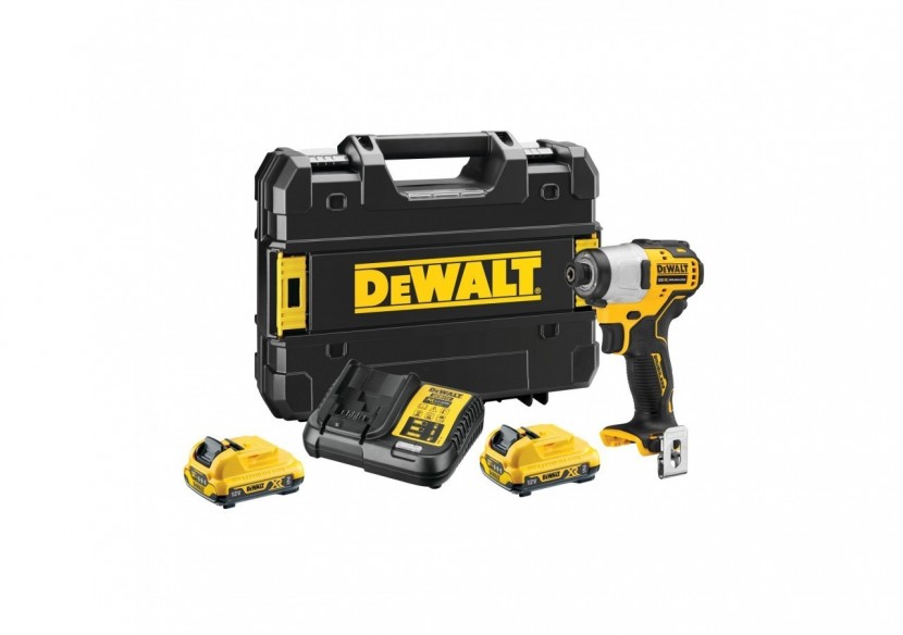 Visseuse à chocs XR 12V 2Ah Li-Ion Brushless - DCF801D2-QW - Dewalt