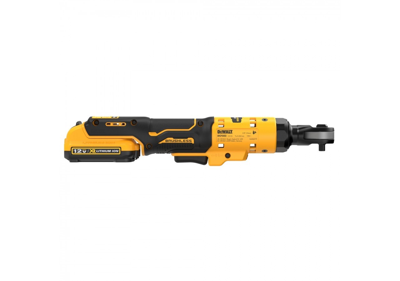 Clé à cliquet 3/8" à col allongé XR 12V Brushless - DCF503EN-XJ - Dewalt
