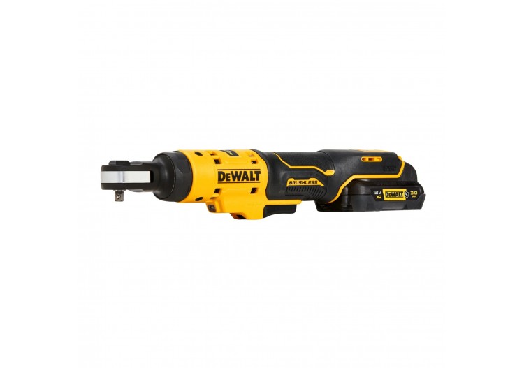 Clé à cliquet 1/4" XR 12V 3Ah Li-Ion Brushless - Pack "GFN" - DCF504L1G-QW - Dewalt