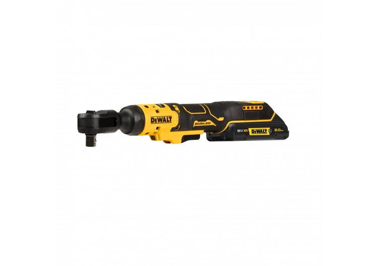 Clé à cliquet 1/2" XR 18V 2Ah Li-Ion Brushless - Pack "GFN" - DCF512D1G-QW - Dewalt
