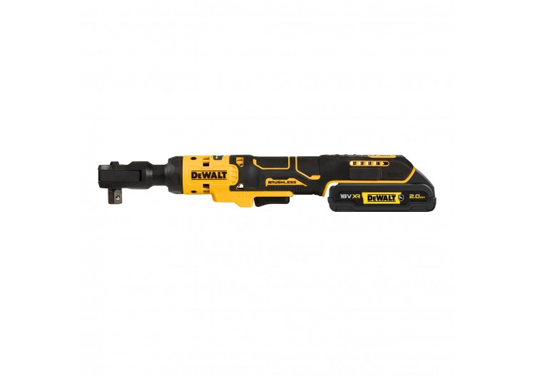 Clé à cliquet 1/2" XR 18V 2Ah Li-Ion Brushless - Pack "GFN" - DCF512D1G-QW - Dewalt 2