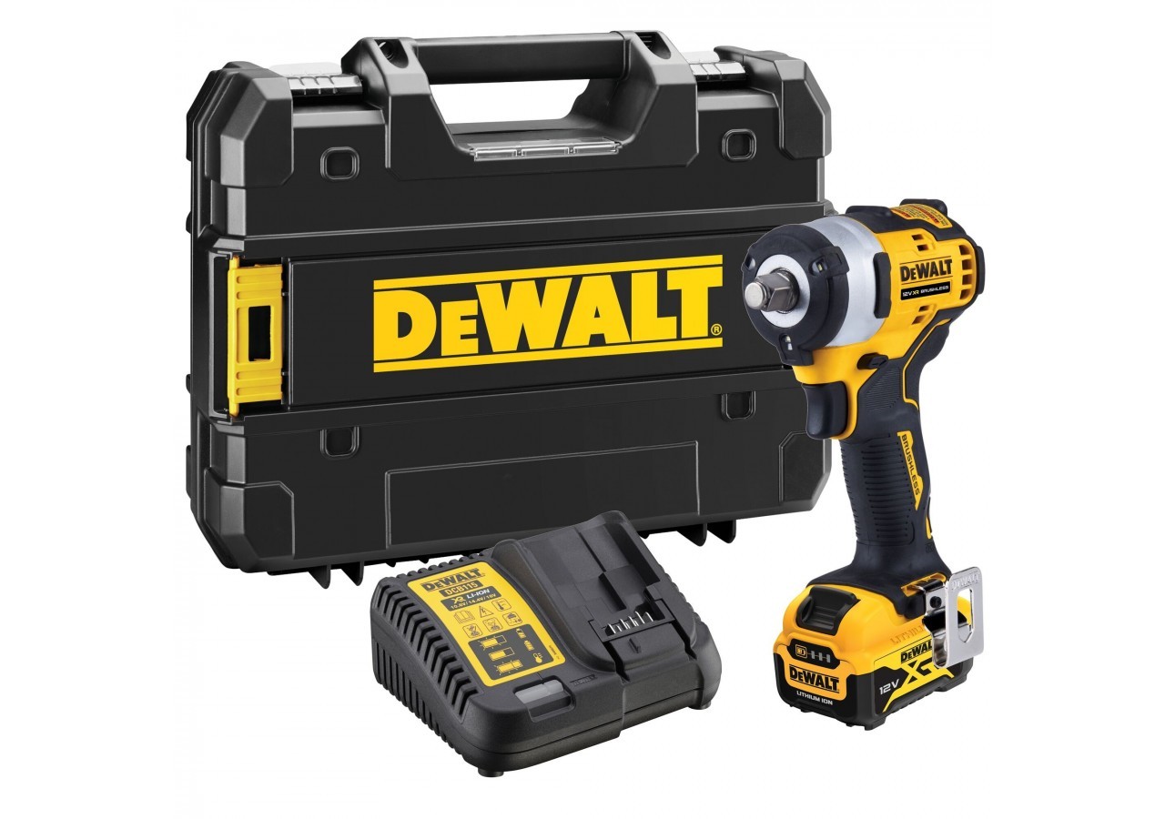 Boulonneuse 1/2" XR 12V 5Ah Li-Ion Brushless 339 Nm - DCF901P1-QW - Dewalt