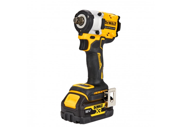 Boulonneuse à chocs 1/2'' Compacte XR 18V 5Ah Li-Ion Brushless 406 Nm - jonc de sécurité - Pack "GFN" - DCF921P2G-QW - Dewalt