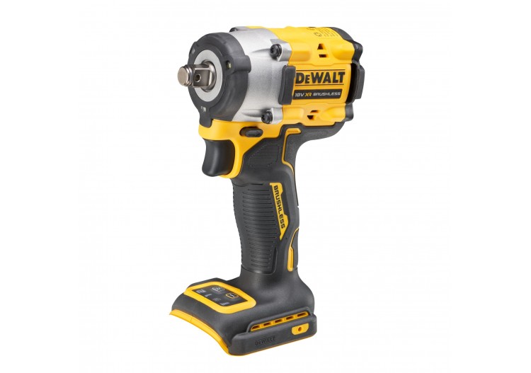 Boulonneuse à chocs 1/2'' Compacte XR 18V Brushless 406 Nm - jonc de sécurité - DCF921NT-XJ - Dewalt