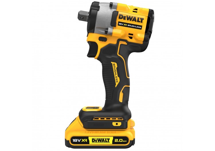 Boulonneuse à chocs 1/2'' Compacte XR 18V 2Ah Li-Ion Brushless 406 Nm - DCF922D2T-QW - Dewalt 2