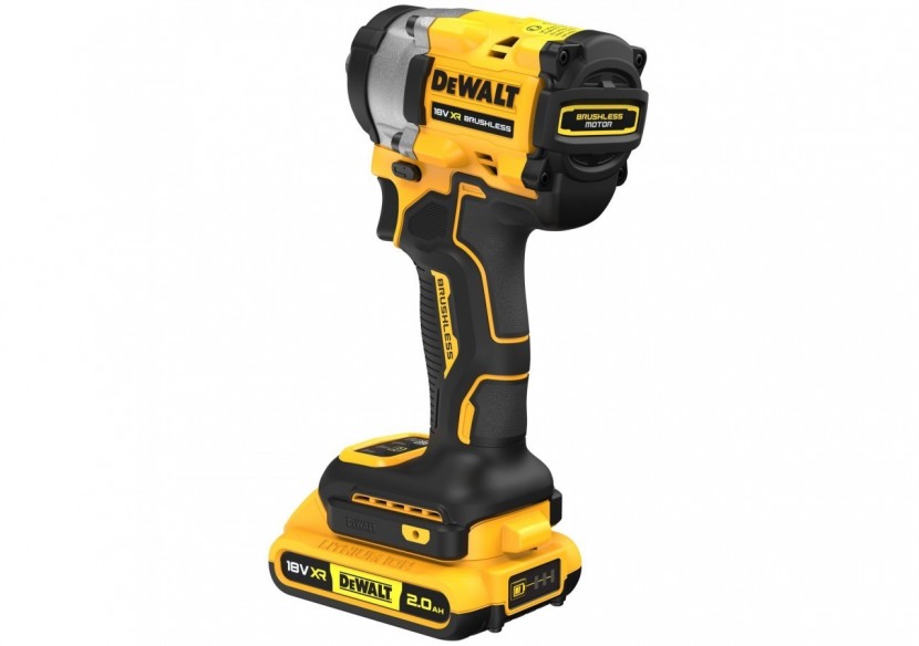 Boulonneuse à chocs 1/2'' Compacte XR 18V 2Ah Li-Ion Brushless 406 Nm - DCF922D2T-QW - Dewalt