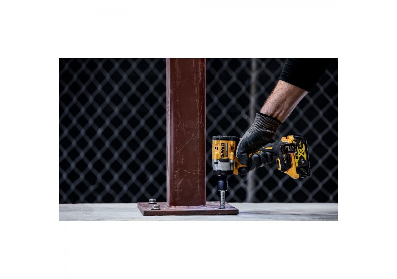 Boulonneuse à chocs 1/2'' Compacte XR 18V Brushless 406 Nm - DCF922NT-XJ - Dewalt