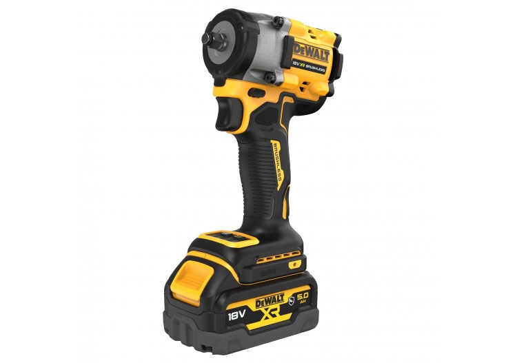 Boulonneuse à chocs 3/8'' Compacte XR 18V 5Ah Li-Ion Brushless 406 Nm - Pack "GFN" - DCF923P2G-QW - Dewalt