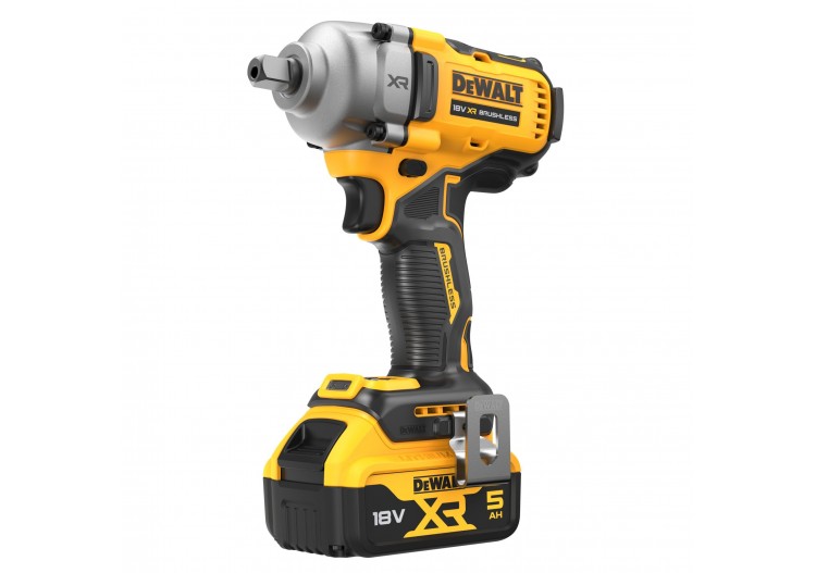Boulonneuse à chocs 1/2‘’ XR 18V 5Ah Li-Ion Brushless 812 Nm - DCF892P2T-QW - Dewalt