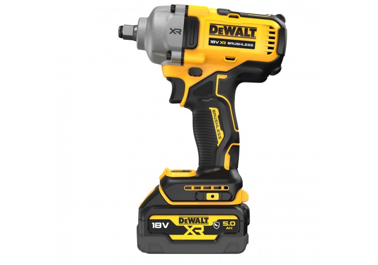 Boulonneuse à chocs 1/2‘’ XR 18V 5Ah Li-Ion Brushless 812 Nm - jonc de sécurité - Pack "GFN" - DCF891P2G-QW - Dewalt 2