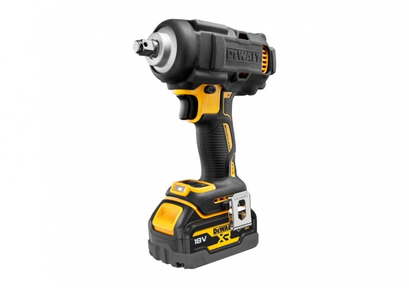 Boulonneuse à chocs 1/2‘’ XR 18V 5Ah Li-Ion Brushless 812 Nm - jonc de sécurité - Pack "GFN" - DCF891P2G-QW - Dewalt