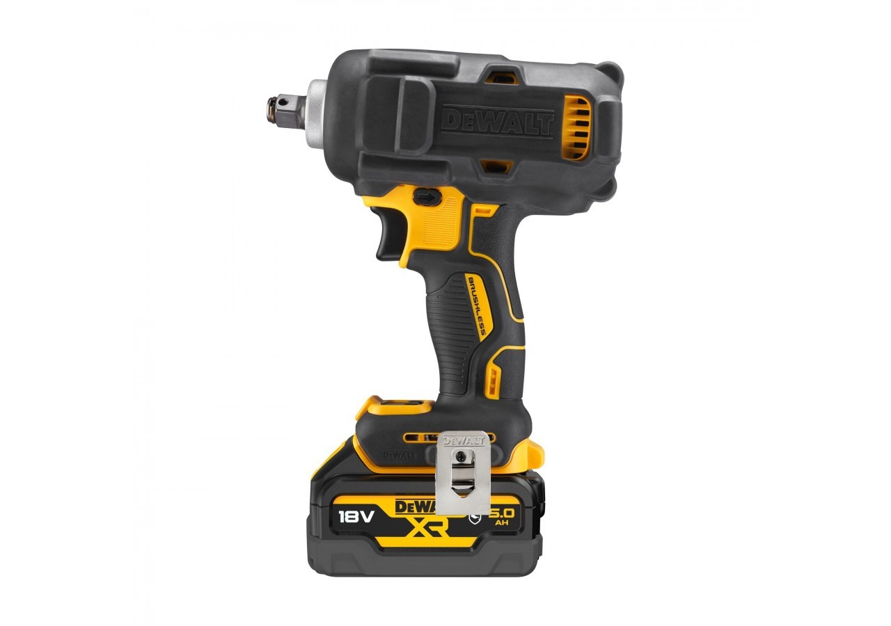 Boulonneuse à chocs 1/2‘’ XR 18V 5Ah Li-Ion Brushless 812 Nm - jonc de sécurité - Pack "GFN" - DCF891P2G-QW - Dewalt