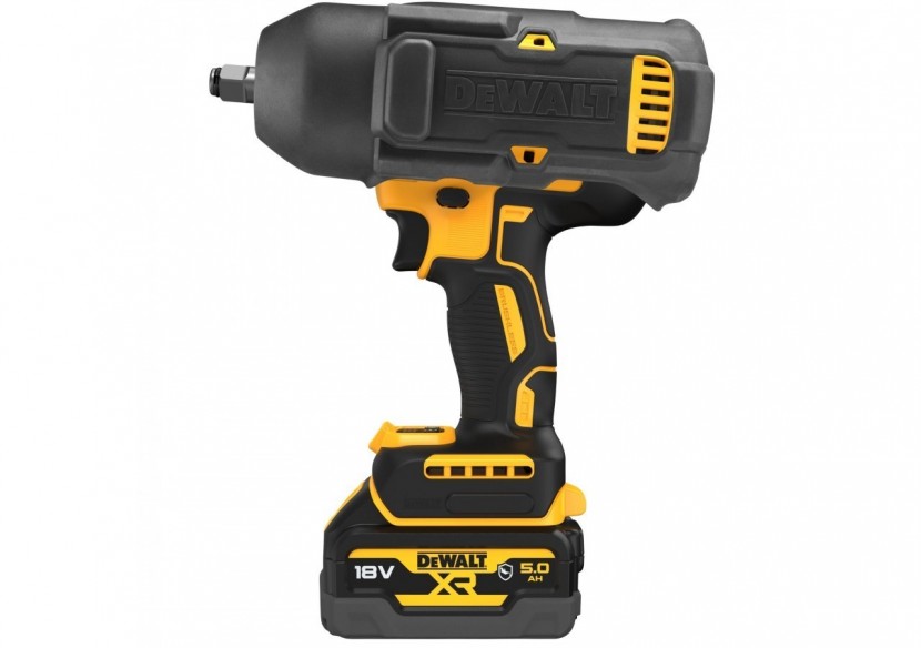 Boulonneuse avec coque ½” XR 18V 5Ah Li-Ion Brushless 1396 Nm – Jonc de sécurité - Pack "GFN" - DCF900P2G-QW - Dewalt