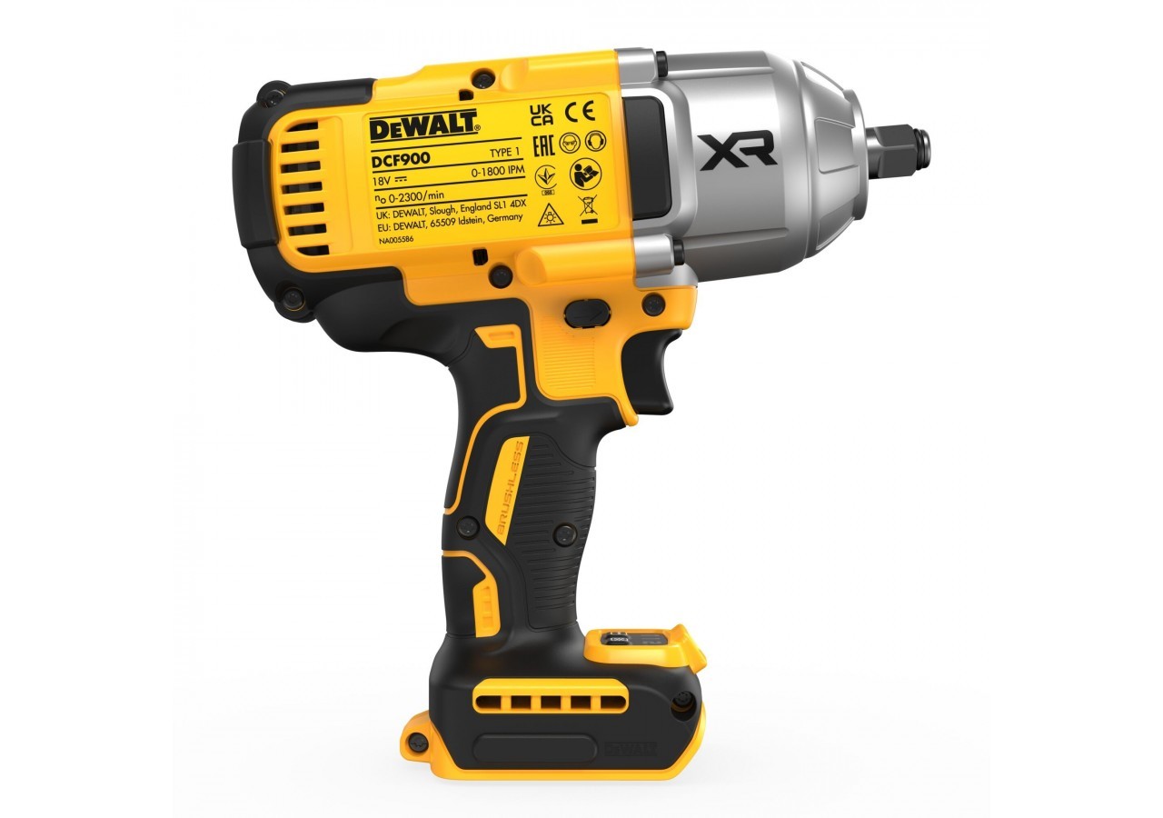 Boulonneuse ½” XR 18V Brushless 1396 Nm - Jonc de sécurité - DCF900NT-XJ - Dewalt
