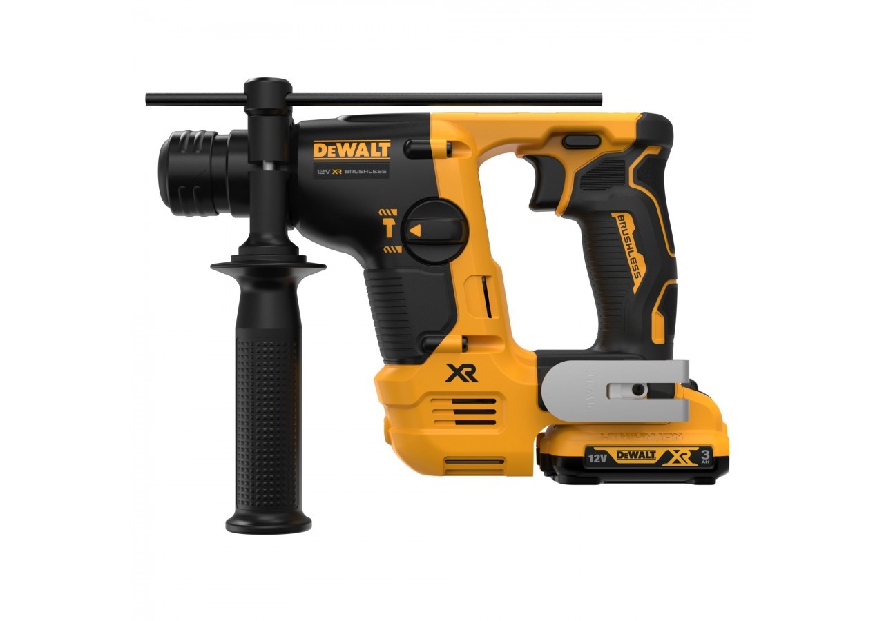 Perforateur SDS-plus XR 12V 3Ah Li-Ion Brushless 1.1J - DCH072L2-QW - Dewalt