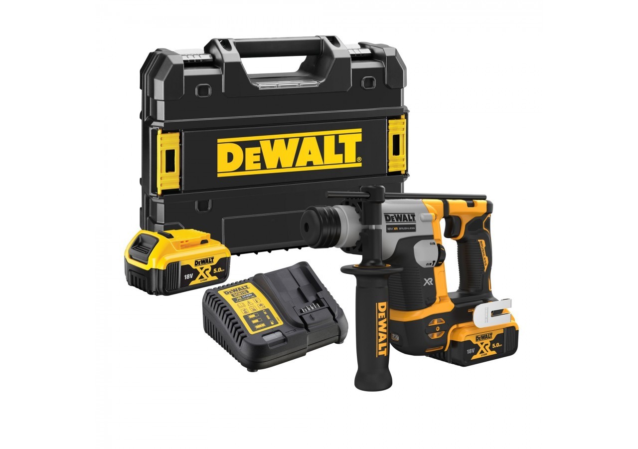 Perforateur SDS-plus XR 18V 5Ah Li-Ion Brushless 1.4J - DCH172P2-QW - Dewalt