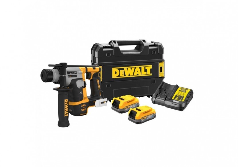 Perforateur SDS-plus XR 18V 1.7Ah Li-Ion Brushless 1.4J - POWERSTACK - DCH172E2T-QW - Dewalt