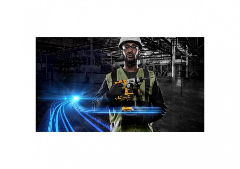 Perforateur SDS-plus XR 18V 1.7Ah Li-Ion Brushless 1.4J - POWERSTACK - DCH172E2T-QW - Dewalt