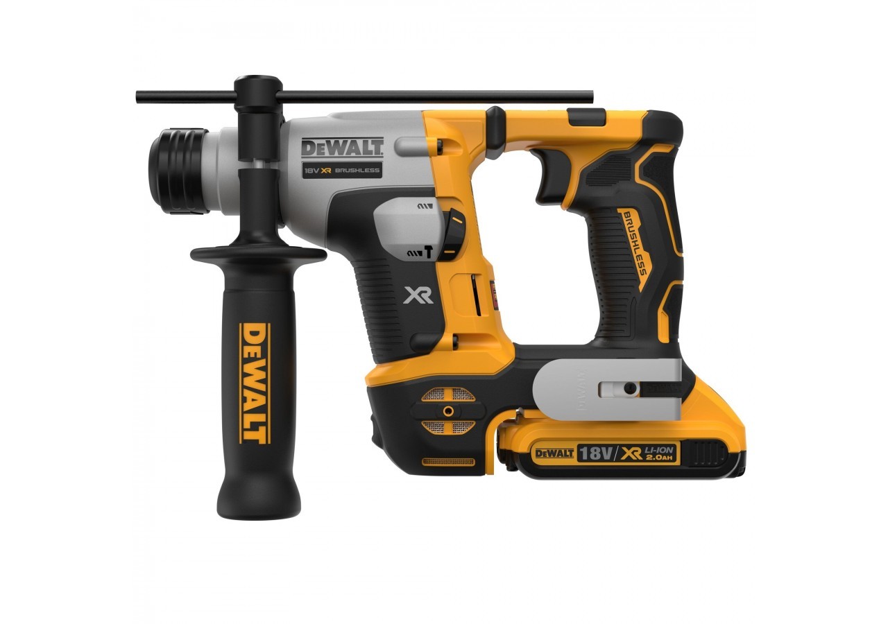 Perforateur SDS-plus XR 18V 2Ah Li-Ion Brushless 1.4J - DCH172D2-QW - Dewalt