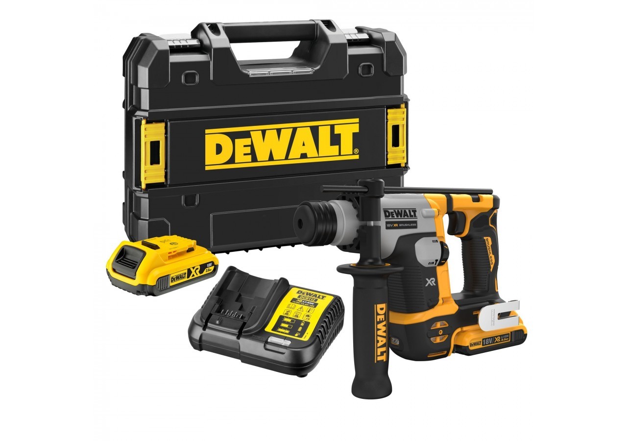 Perforateur SDS-plus XR 18V 2Ah Li-Ion Brushless 1.4J - DCH172D2-QW - Dewalt