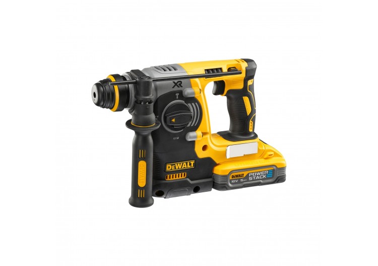Perforateur SDS-plus XR 18V 5Ah Li-Ion Brushless 2.1J - POWERSTACK - DCH273H2T-QW - Dewalt
