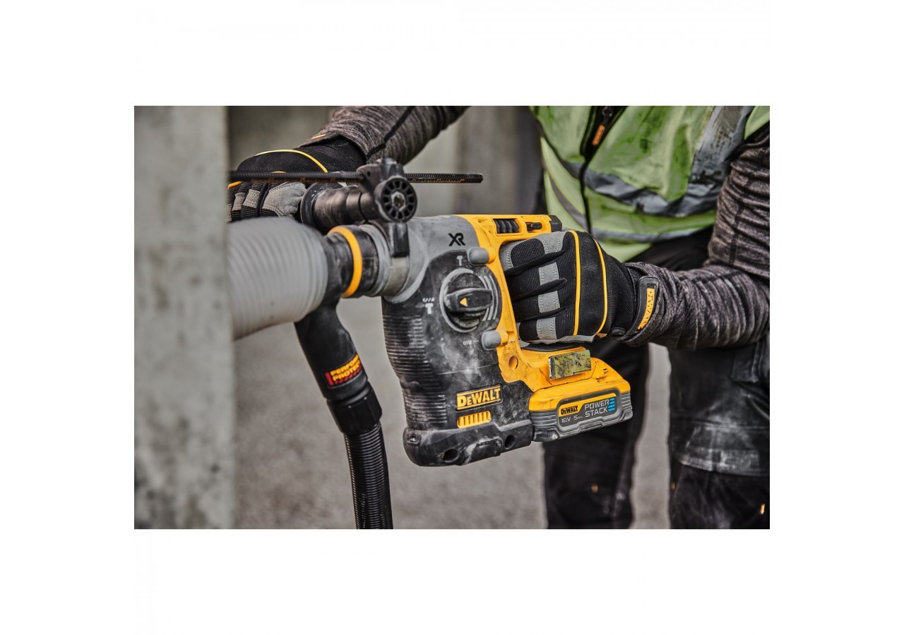 Perforateur SDS-plus XR 18V 5Ah Li-Ion Brushless 2.1J - POWERSTACK - DCH273H2T-QW - Dewalt