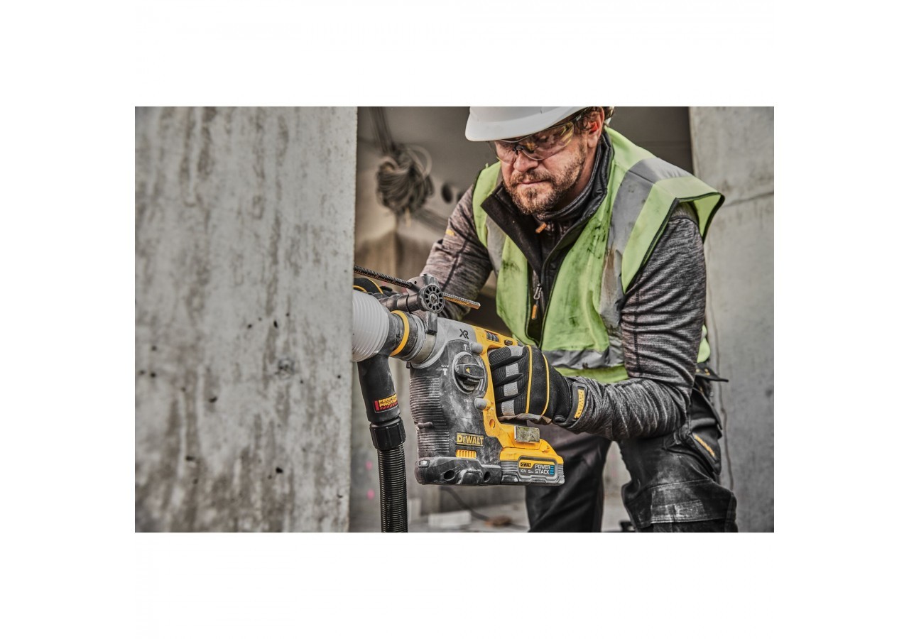 Perforateur SDS-plus XR 18V 5Ah Li-Ion Brushless 2.1J - POWERSTACK - DCH273H2T-QW - Dewalt