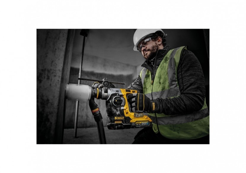 Perforateur SDS-plus XR 18V 5Ah Li-Ion Brushless 2.1J - POWERSTACK - DCH273H2T-QW - Dewalt