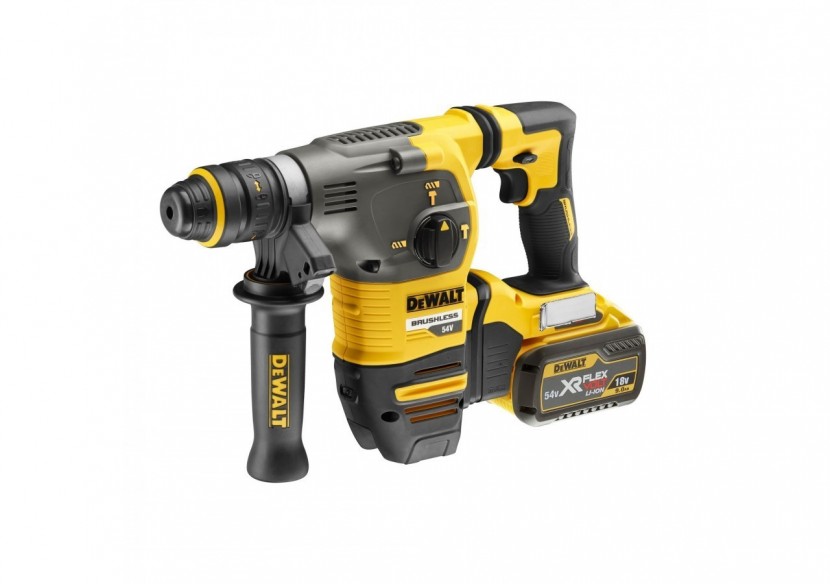 Perforateur SDS-plus XR FLEXVOLT 54V 3Ah Li-Ion Brushless 3.5J - DCH334X2-QW - Dewalt