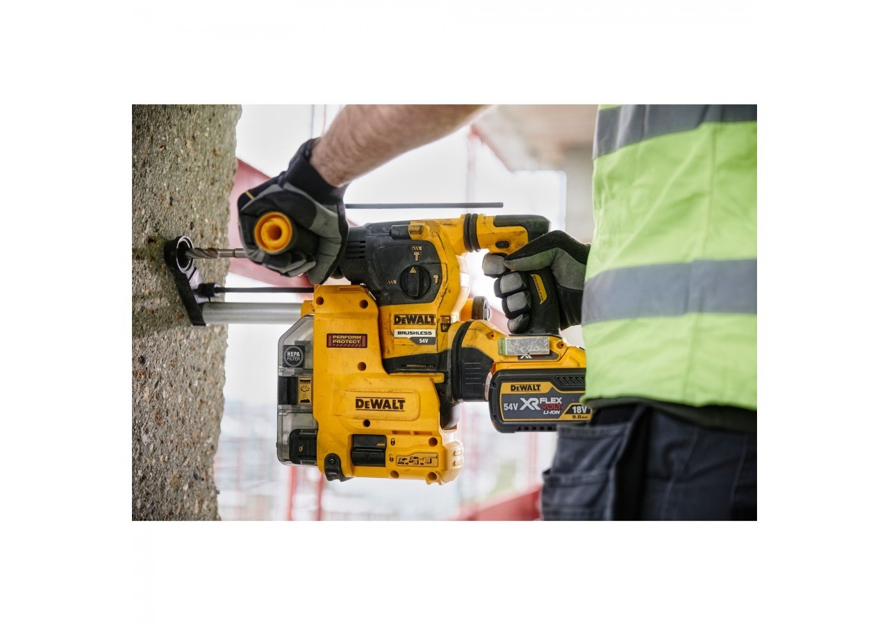 Perforateur SDS-plus XR FLEXVOLT 54V 3Ah Li-Ion Brushless 3.5J - DCH334X2-QW - Dewalt