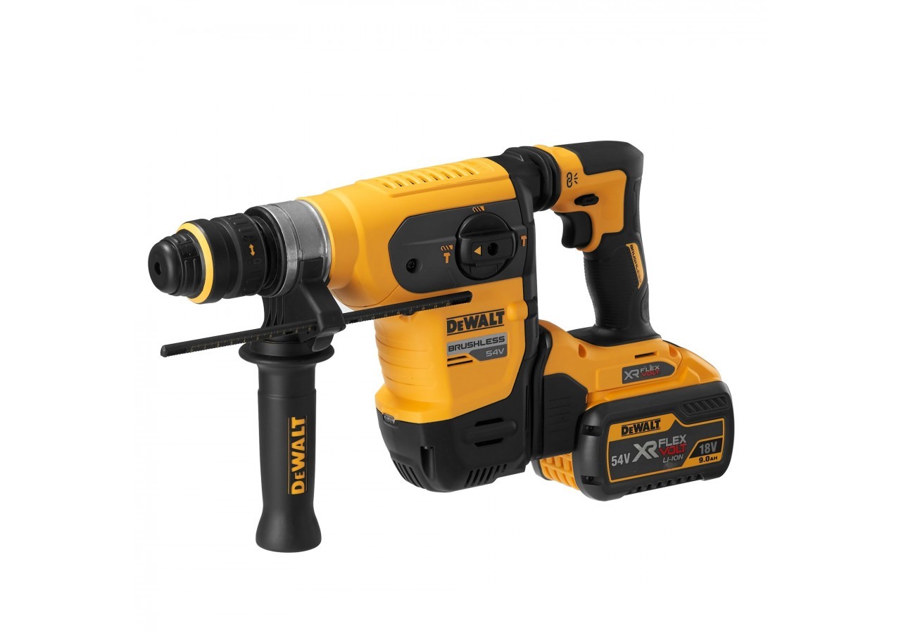 Perforateur SDS-plus XR FLEXVOLT 54V 3Ah Li-Ion Brushless 4.5J - DCH417X2-QW - Dewalt
