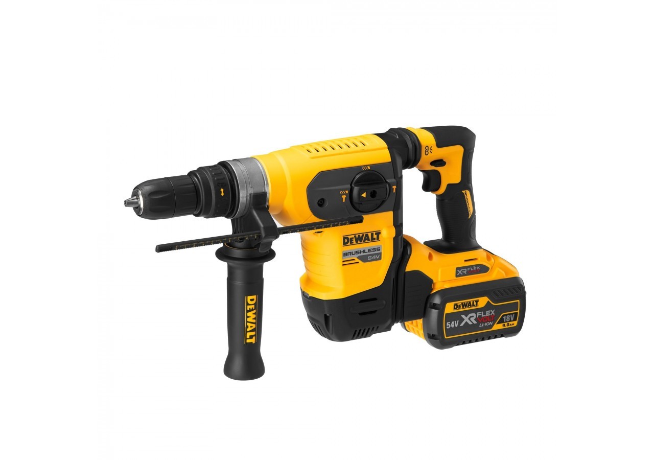 Perforateur SDS-plus XR FLEXVOLT 54V 3Ah Li-Ion Brushless 4.5J - DCH417X2-QW - Dewalt