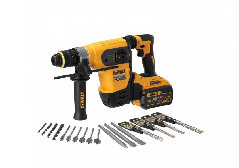 Perforateur SDS-plus XR FLEXVOLT 54V 3Ah Li-Ion Brushless 4.5J - DCH417X2-QW - Dewalt