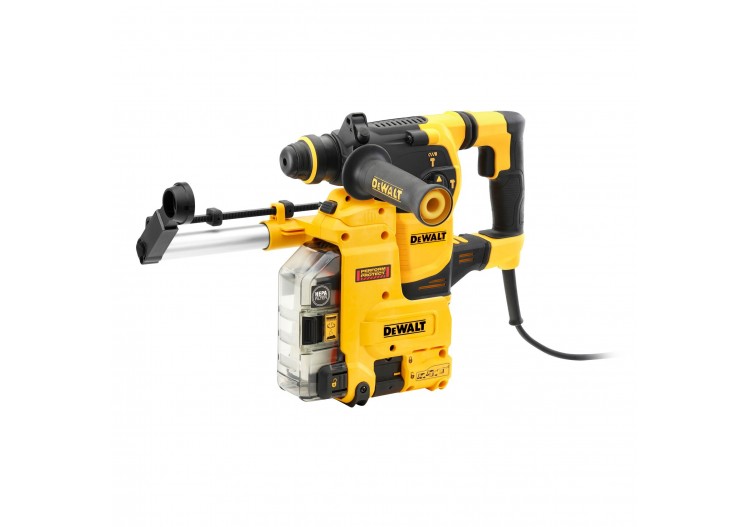 Perforateur burineur SDS-plus 980W 3.5J - système d'aspiration intégré - D25335K-QS - Dewalt 2