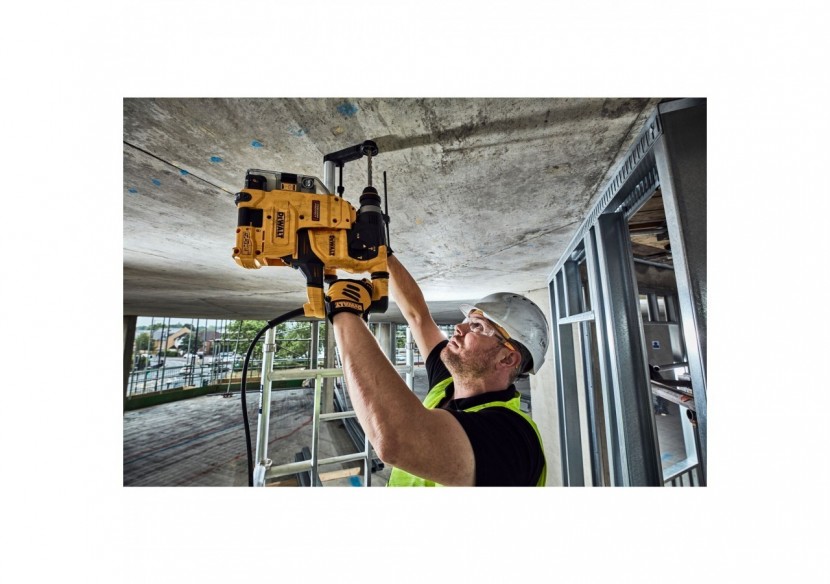 Perforateur burineur SDS-plus 980W 3.5J - système d'aspiration intégré - D25335K-QS - Dewalt Perforateur burineur SDS-plus 980W 3.5J - système d'aspiration intégré - D25335K-QS - Dewalt