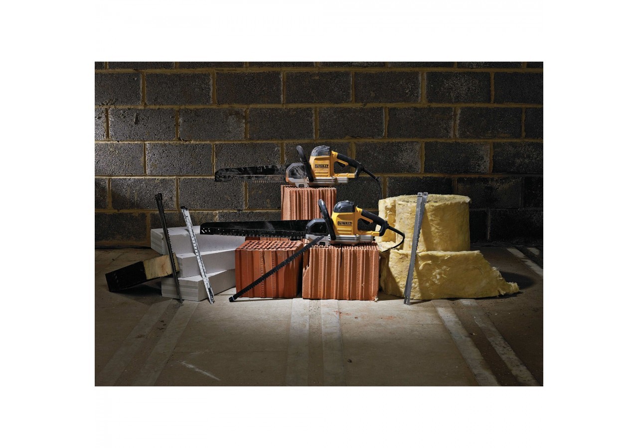 Scie ALLIGATOR© 1700W 430 mm - lame pour les briques de forte densité - DWE398-QS - Dewalt