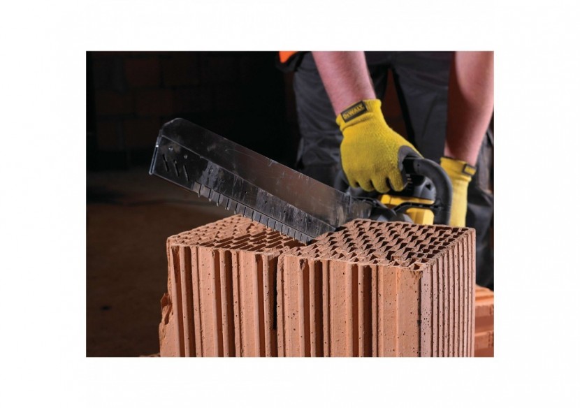 Scie ALLIGATOR© 1700W 430 mm - lame pour les briques de faible densité - DWE397-QS - Dewalt